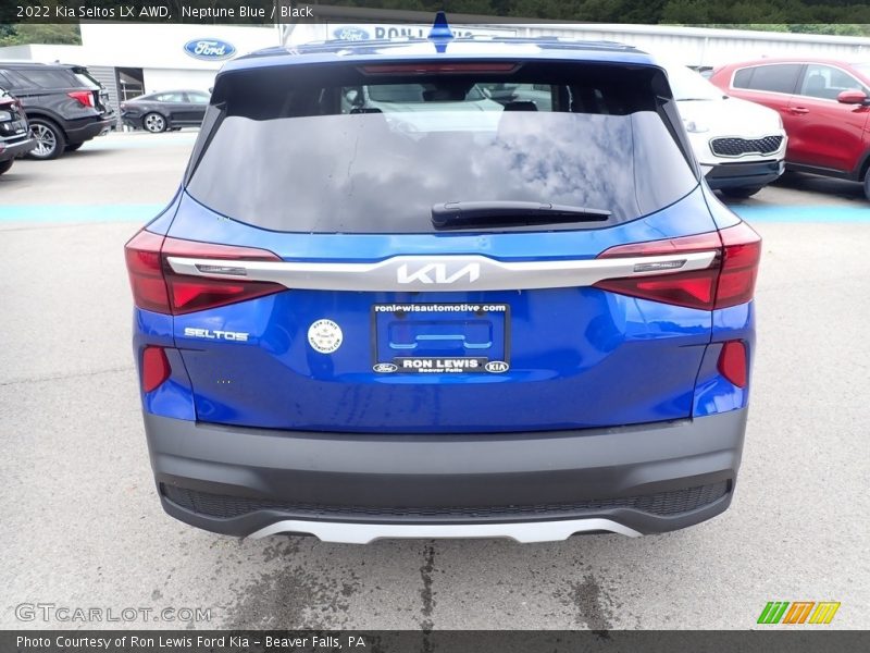 Neptune Blue / Black 2022 Kia Seltos LX AWD
