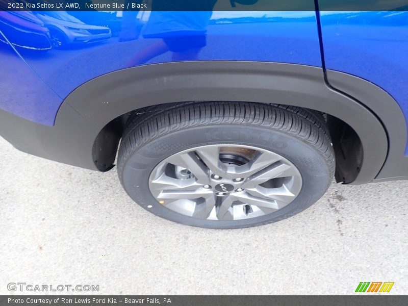 Neptune Blue / Black 2022 Kia Seltos LX AWD