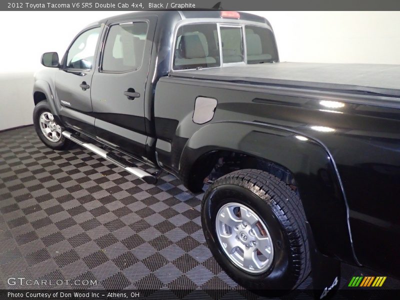 Black / Graphite 2012 Toyota Tacoma V6 SR5 Double Cab 4x4
