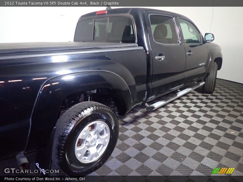 Black / Graphite 2012 Toyota Tacoma V6 SR5 Double Cab 4x4