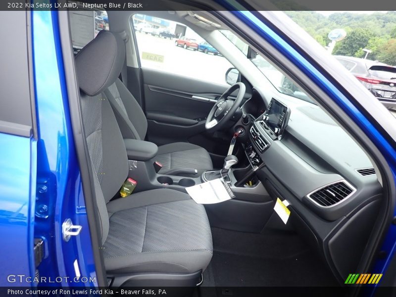 Neptune Blue / Black 2022 Kia Seltos LX AWD
