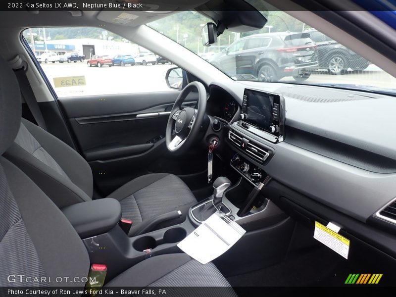 Neptune Blue / Black 2022 Kia Seltos LX AWD