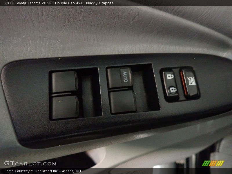 Black / Graphite 2012 Toyota Tacoma V6 SR5 Double Cab 4x4