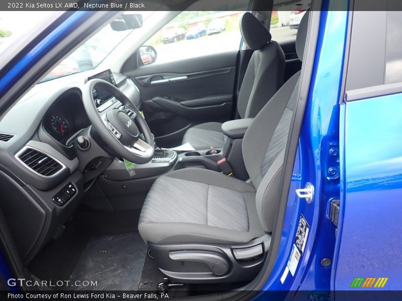 Neptune Blue / Black 2022 Kia Seltos LX AWD