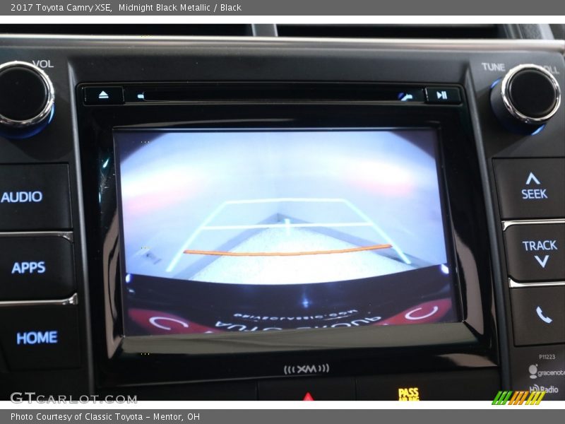 Midnight Black Metallic / Black 2017 Toyota Camry XSE