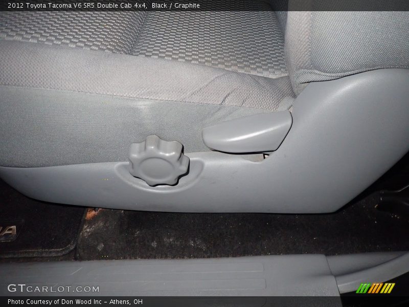 Black / Graphite 2012 Toyota Tacoma V6 SR5 Double Cab 4x4