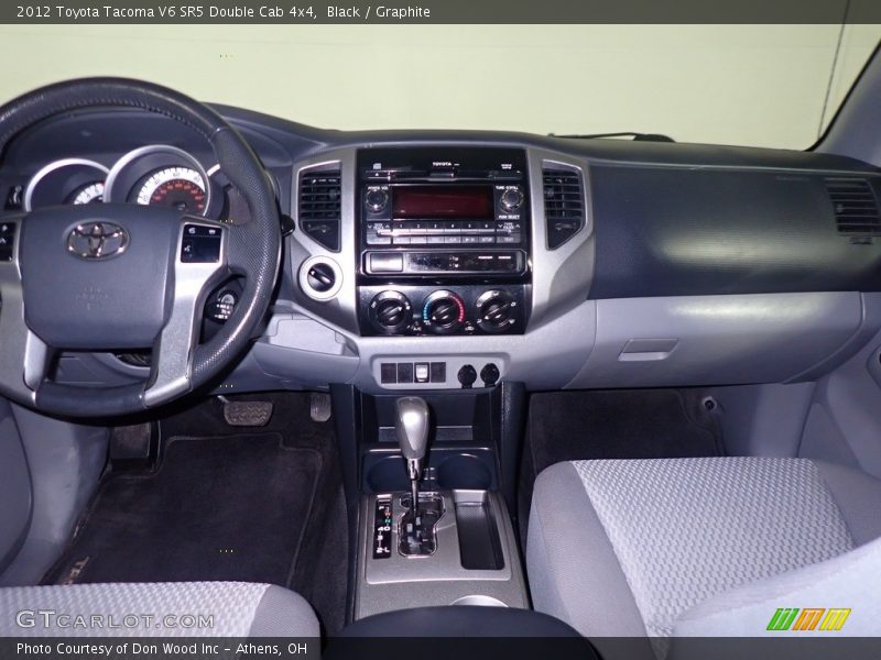 Black / Graphite 2012 Toyota Tacoma V6 SR5 Double Cab 4x4