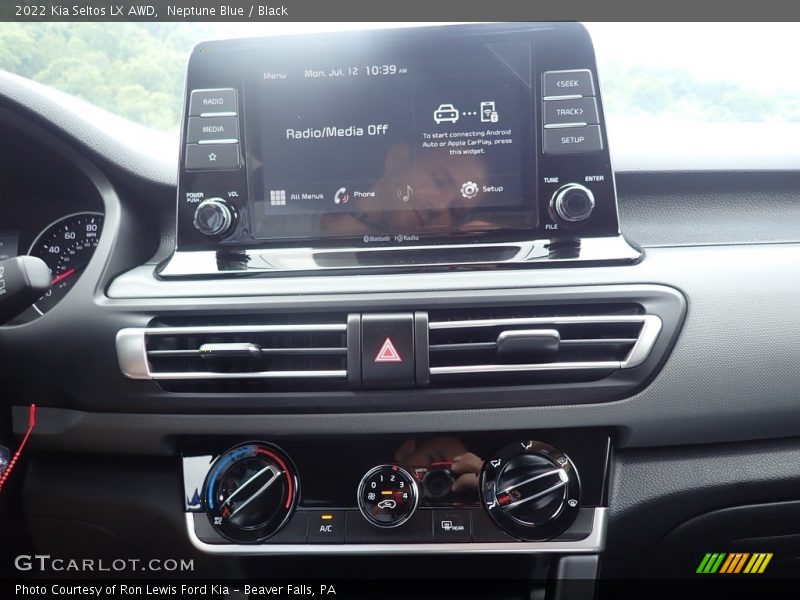 Neptune Blue / Black 2022 Kia Seltos LX AWD