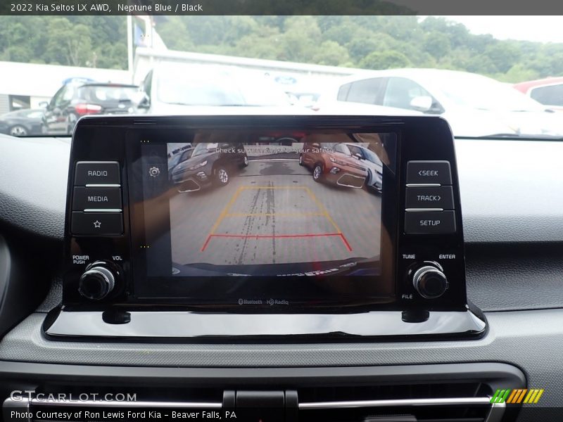 Neptune Blue / Black 2022 Kia Seltos LX AWD
