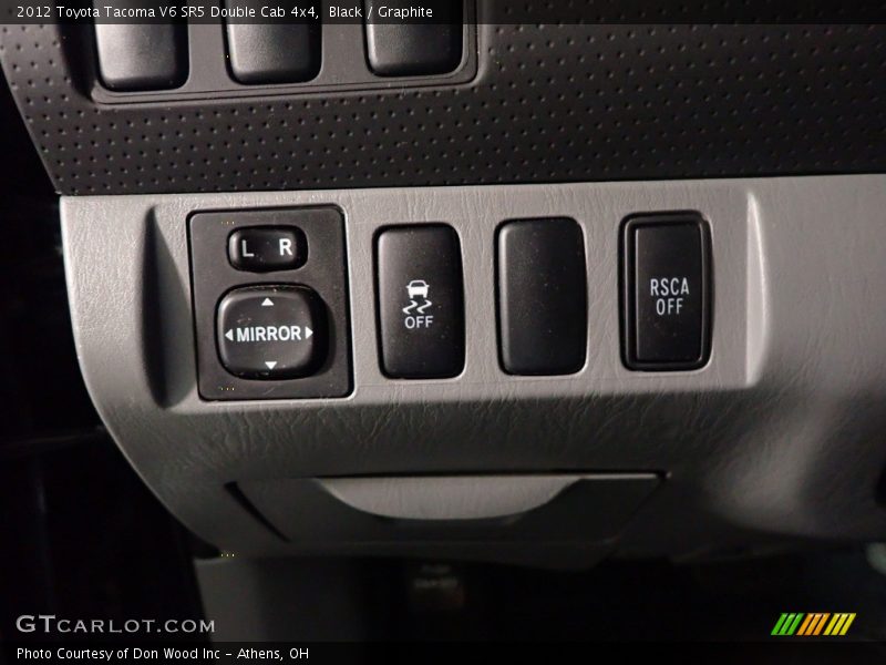 Black / Graphite 2012 Toyota Tacoma V6 SR5 Double Cab 4x4
