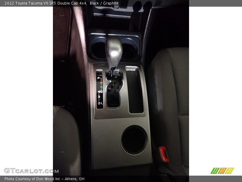 Black / Graphite 2012 Toyota Tacoma V6 SR5 Double Cab 4x4