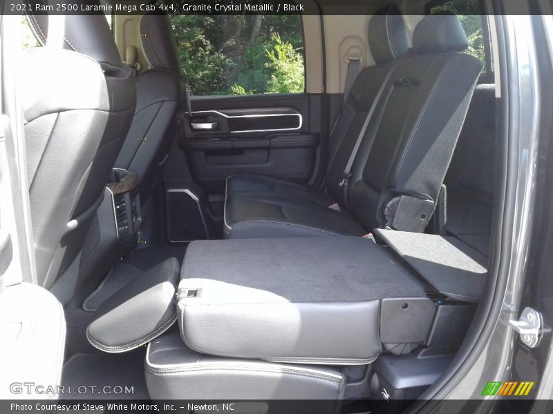 Rear Seat of 2021 2500 Laramie Mega Cab 4x4