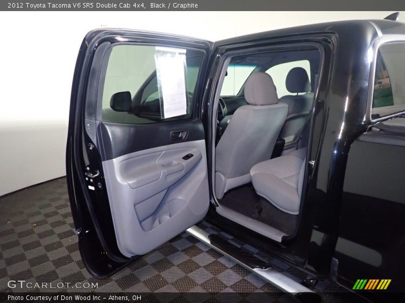 Black / Graphite 2012 Toyota Tacoma V6 SR5 Double Cab 4x4
