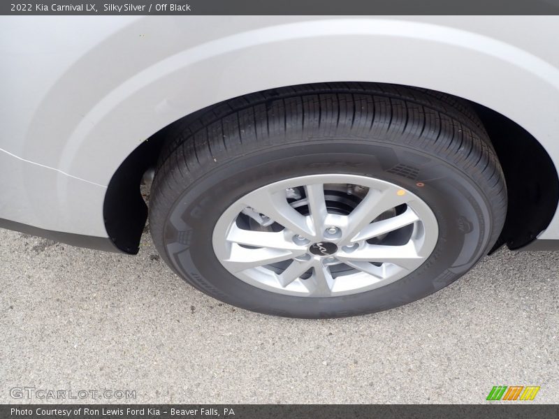Silky Silver / Off Black 2022 Kia Carnival LX