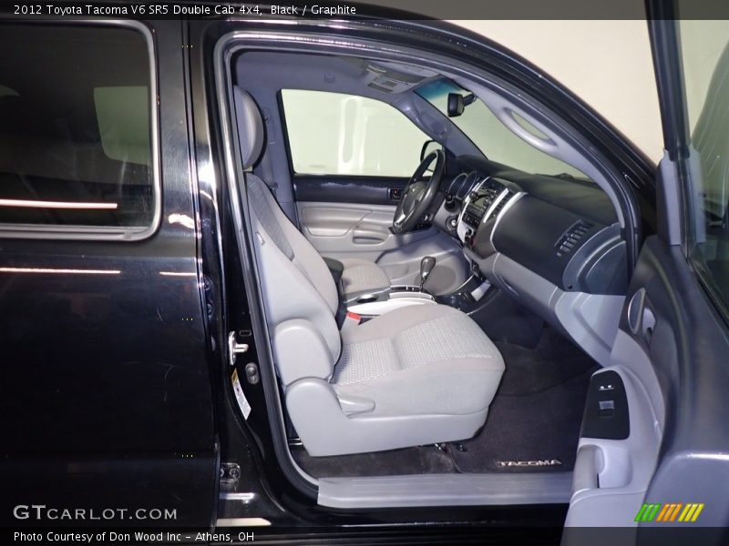 Black / Graphite 2012 Toyota Tacoma V6 SR5 Double Cab 4x4
