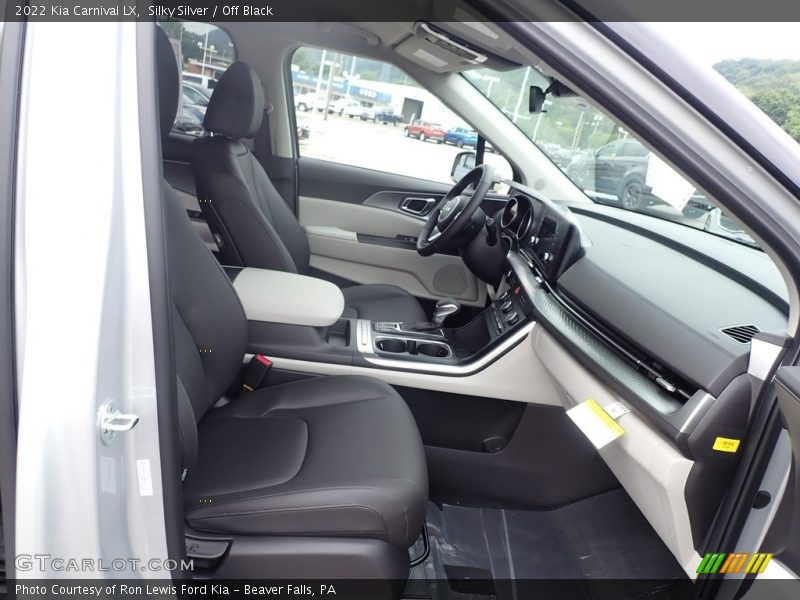 Silky Silver / Off Black 2022 Kia Carnival LX