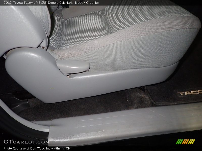 Black / Graphite 2012 Toyota Tacoma V6 SR5 Double Cab 4x4