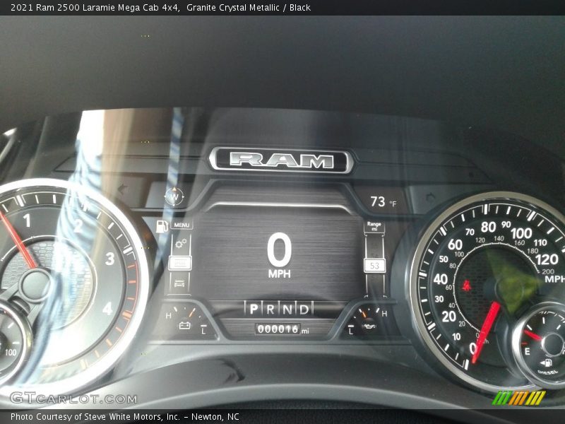  2021 2500 Laramie Mega Cab 4x4 Laramie Mega Cab 4x4 Gauges