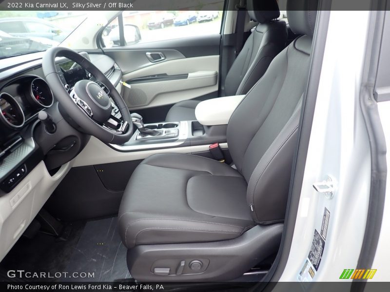  2022 Carnival LX Off Black Interior