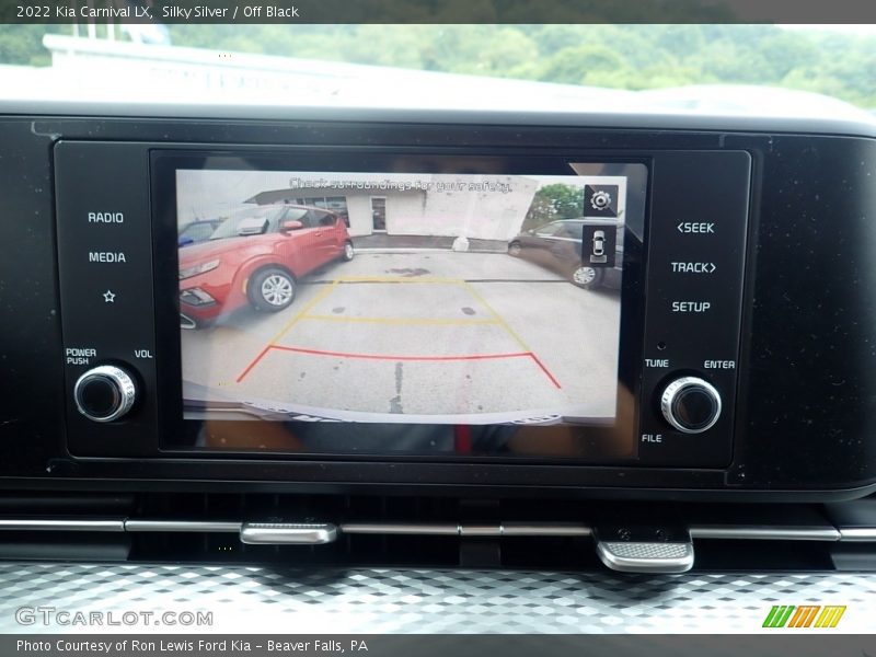 Silky Silver / Off Black 2022 Kia Carnival LX