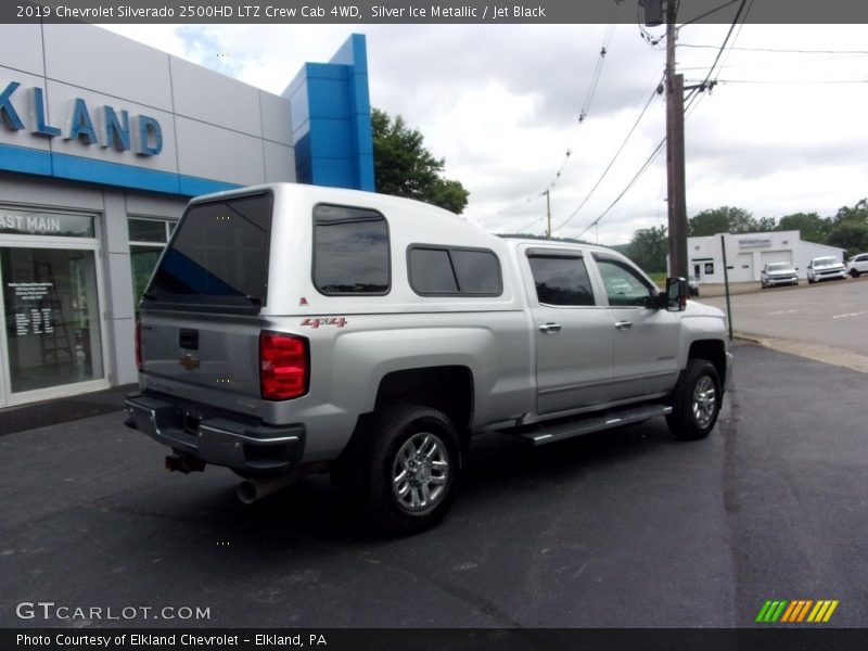 Silver Ice Metallic / Jet Black 2019 Chevrolet Silverado 2500HD LTZ Crew Cab 4WD