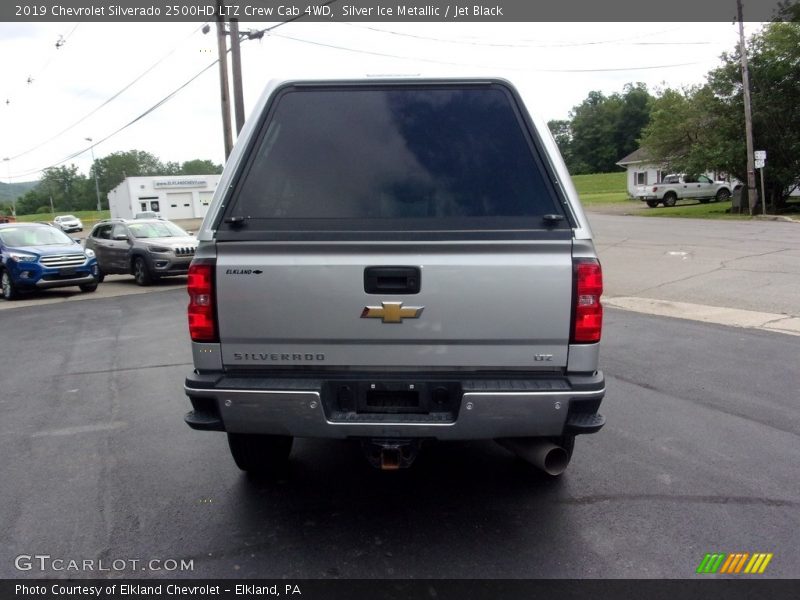 Silver Ice Metallic / Jet Black 2019 Chevrolet Silverado 2500HD LTZ Crew Cab 4WD
