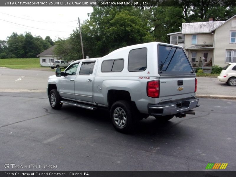 Silver Ice Metallic / Jet Black 2019 Chevrolet Silverado 2500HD LTZ Crew Cab 4WD