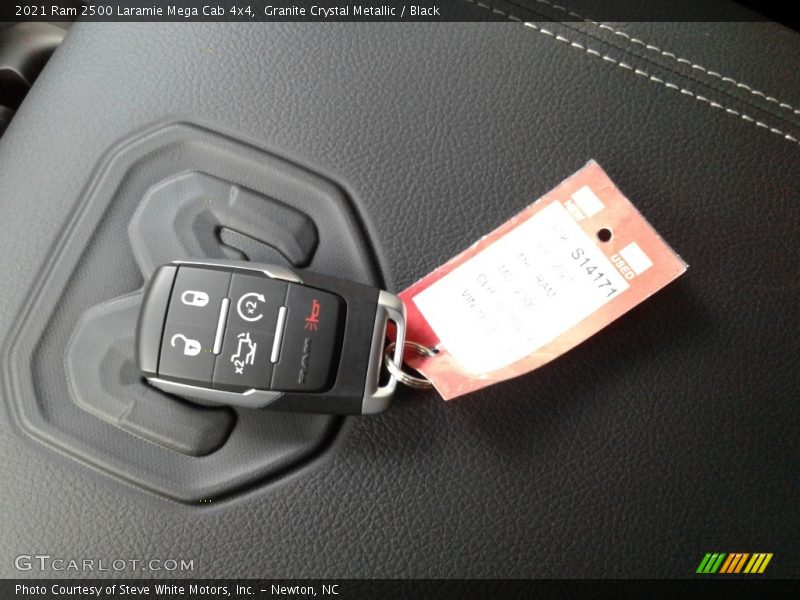 Granite Crystal Metallic / Black 2021 Ram 2500 Laramie Mega Cab 4x4