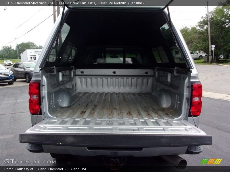 Silver Ice Metallic / Jet Black 2019 Chevrolet Silverado 2500HD LTZ Crew Cab 4WD
