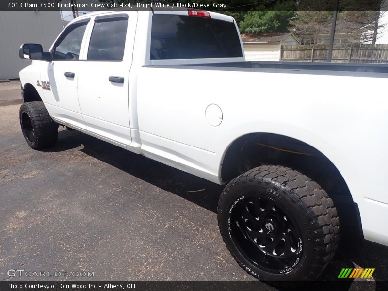Bright White / Black/Diesel Gray 2013 Ram 3500 Tradesman Crew Cab 4x4