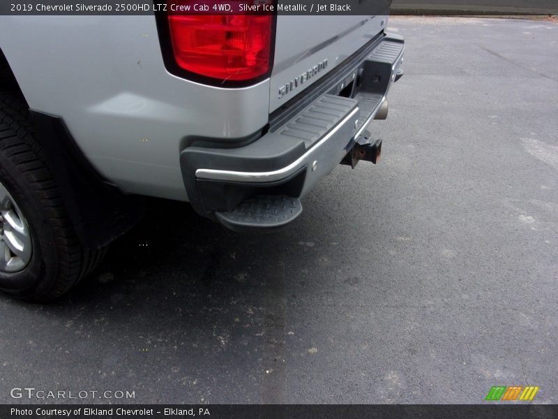 Silver Ice Metallic / Jet Black 2019 Chevrolet Silverado 2500HD LTZ Crew Cab 4WD