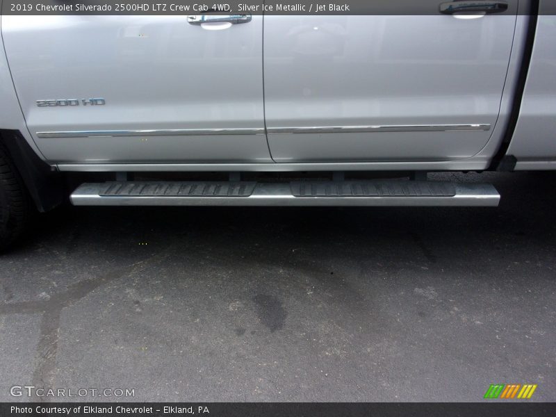 Silver Ice Metallic / Jet Black 2019 Chevrolet Silverado 2500HD LTZ Crew Cab 4WD