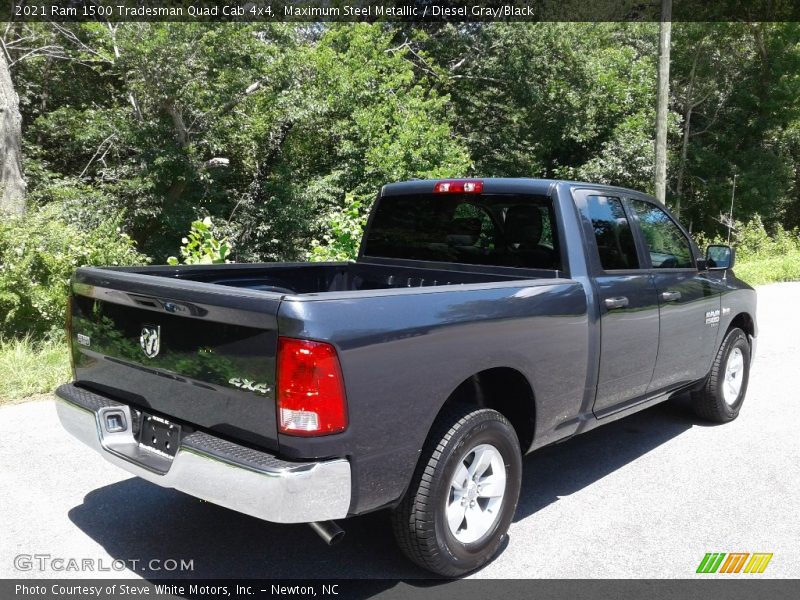 Maximum Steel Metallic / Diesel Gray/Black 2021 Ram 1500 Tradesman Quad Cab 4x4