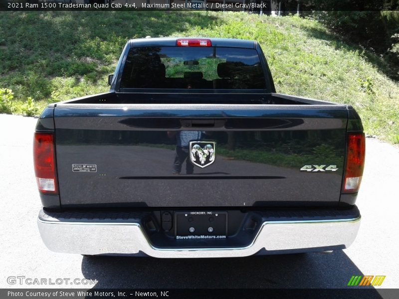 Maximum Steel Metallic / Diesel Gray/Black 2021 Ram 1500 Tradesman Quad Cab 4x4