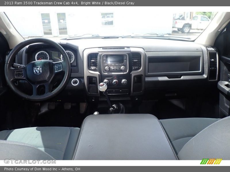 Dashboard of 2013 3500 Tradesman Crew Cab 4x4