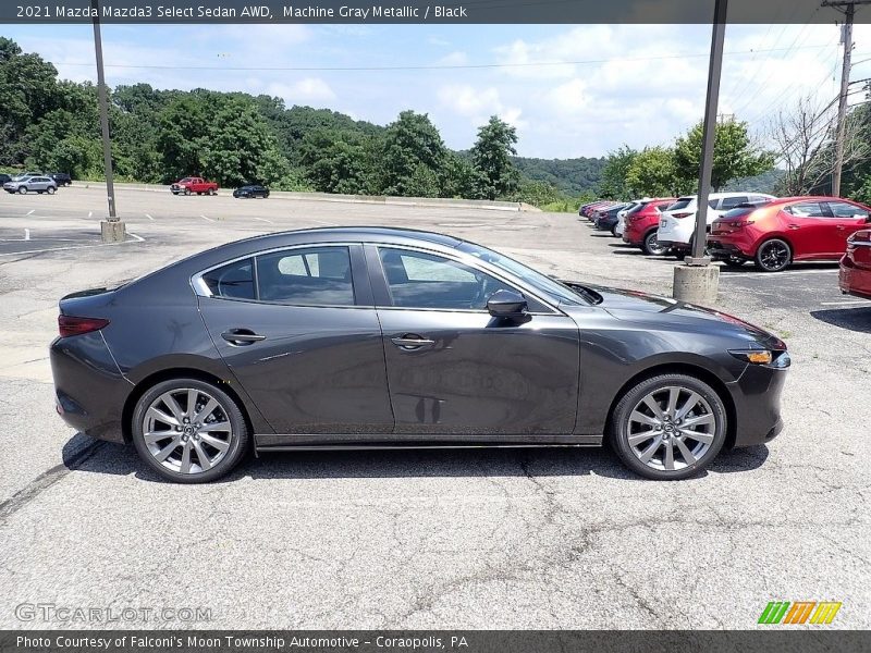  2021 Mazda3 Select Sedan AWD Machine Gray Metallic