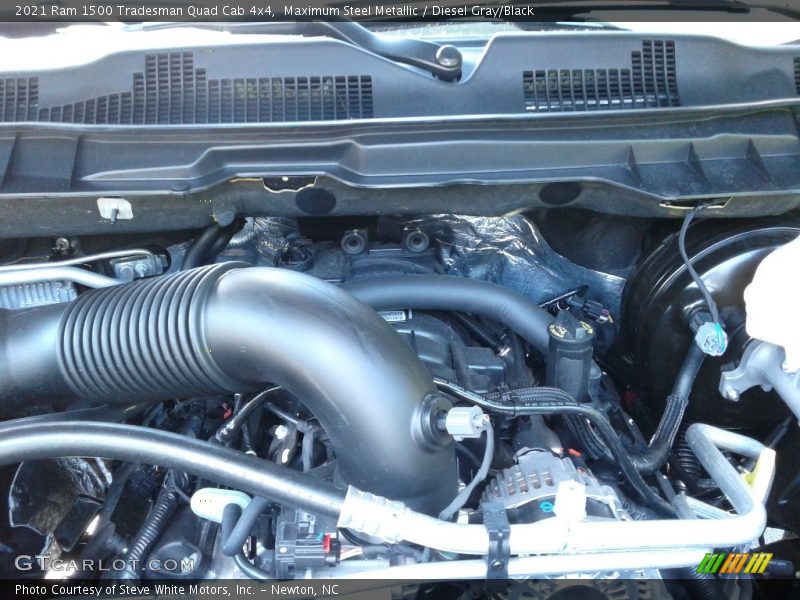 Maximum Steel Metallic / Diesel Gray/Black 2021 Ram 1500 Tradesman Quad Cab 4x4