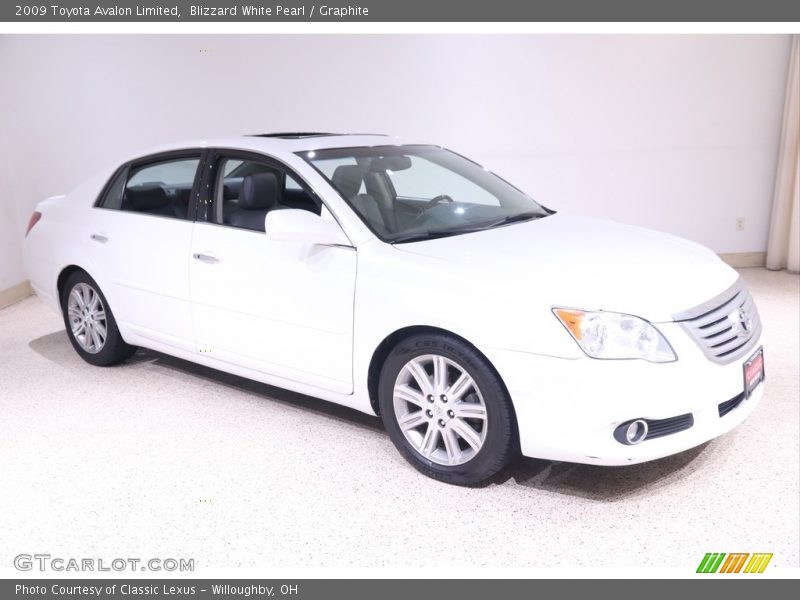 Blizzard White Pearl / Graphite 2009 Toyota Avalon Limited