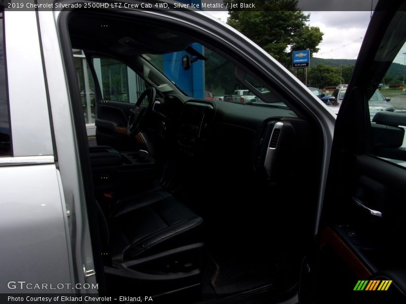 Silver Ice Metallic / Jet Black 2019 Chevrolet Silverado 2500HD LTZ Crew Cab 4WD