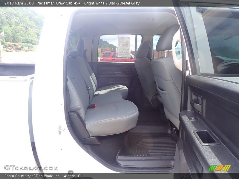Bright White / Black/Diesel Gray 2013 Ram 3500 Tradesman Crew Cab 4x4