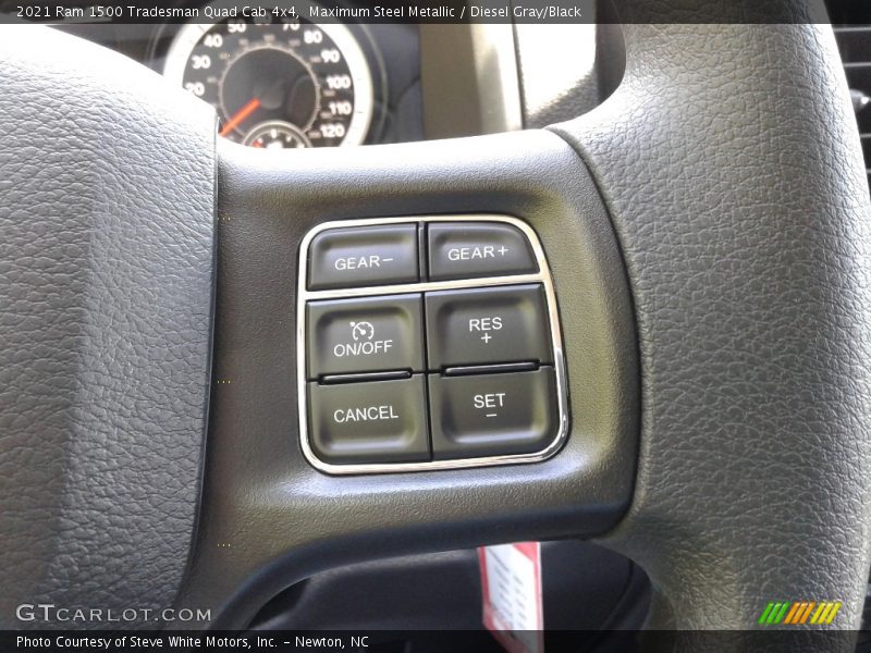 Maximum Steel Metallic / Diesel Gray/Black 2021 Ram 1500 Tradesman Quad Cab 4x4