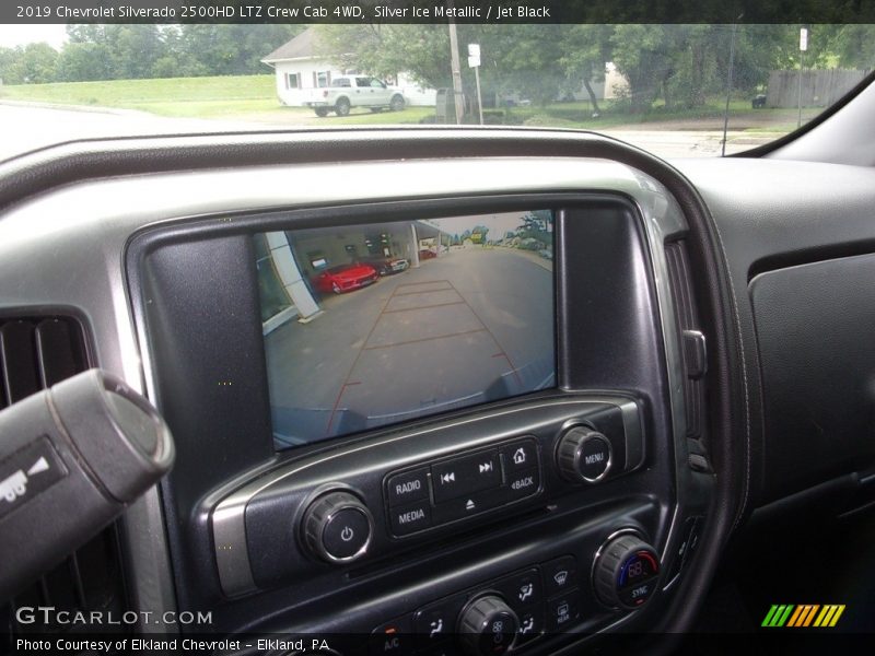 Silver Ice Metallic / Jet Black 2019 Chevrolet Silverado 2500HD LTZ Crew Cab 4WD