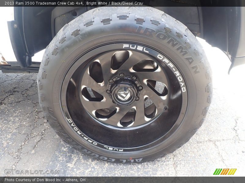 Custom Wheels of 2013 3500 Tradesman Crew Cab 4x4