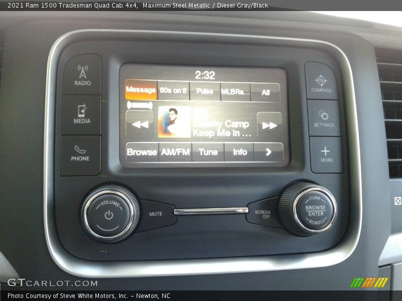 Maximum Steel Metallic / Diesel Gray/Black 2021 Ram 1500 Tradesman Quad Cab 4x4