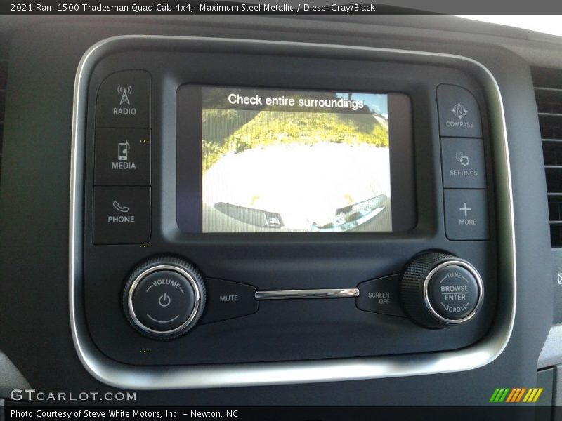 Maximum Steel Metallic / Diesel Gray/Black 2021 Ram 1500 Tradesman Quad Cab 4x4