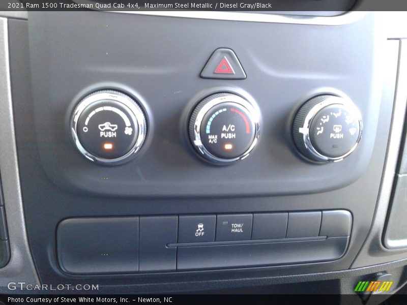 Maximum Steel Metallic / Diesel Gray/Black 2021 Ram 1500 Tradesman Quad Cab 4x4