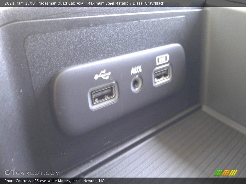 Maximum Steel Metallic / Diesel Gray/Black 2021 Ram 1500 Tradesman Quad Cab 4x4