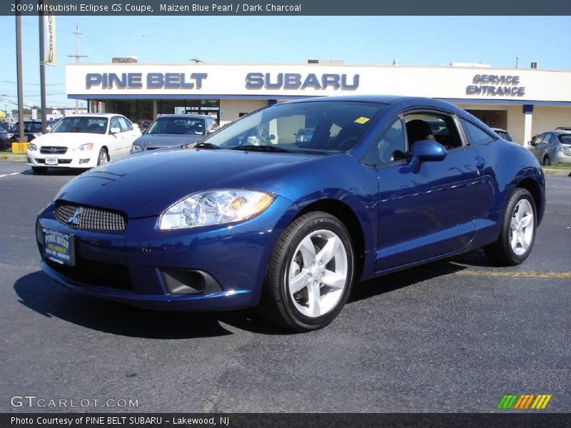 Maizen Blue Pearl / Dark Charcoal 2009 Mitsubishi Eclipse GS Coupe