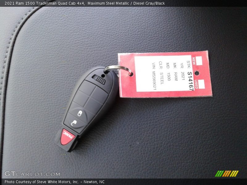 Maximum Steel Metallic / Diesel Gray/Black 2021 Ram 1500 Tradesman Quad Cab 4x4