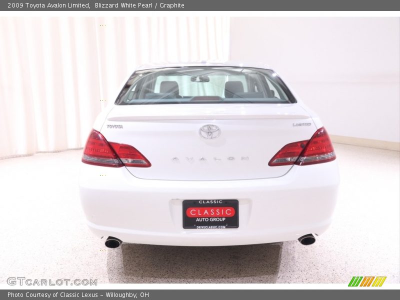 Blizzard White Pearl / Graphite 2009 Toyota Avalon Limited